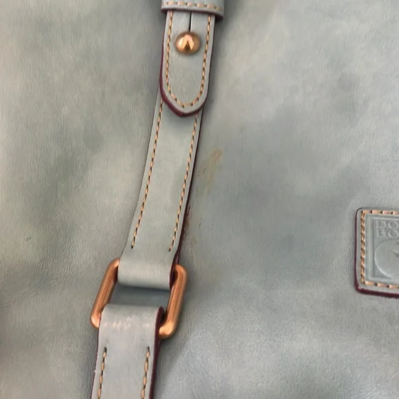 Dooney Bourke robin eggs blue tote - Picture 4 of 11